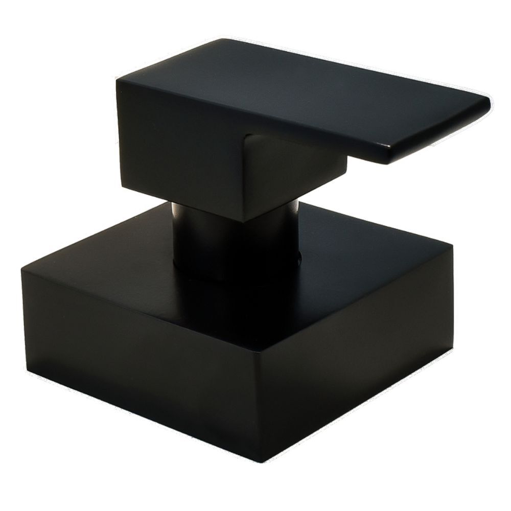 Acabamento Registro Base Fabrimar 1.1/4" e 1.1/2" (Grande) Preto Fosco Color Flaunt Perflex